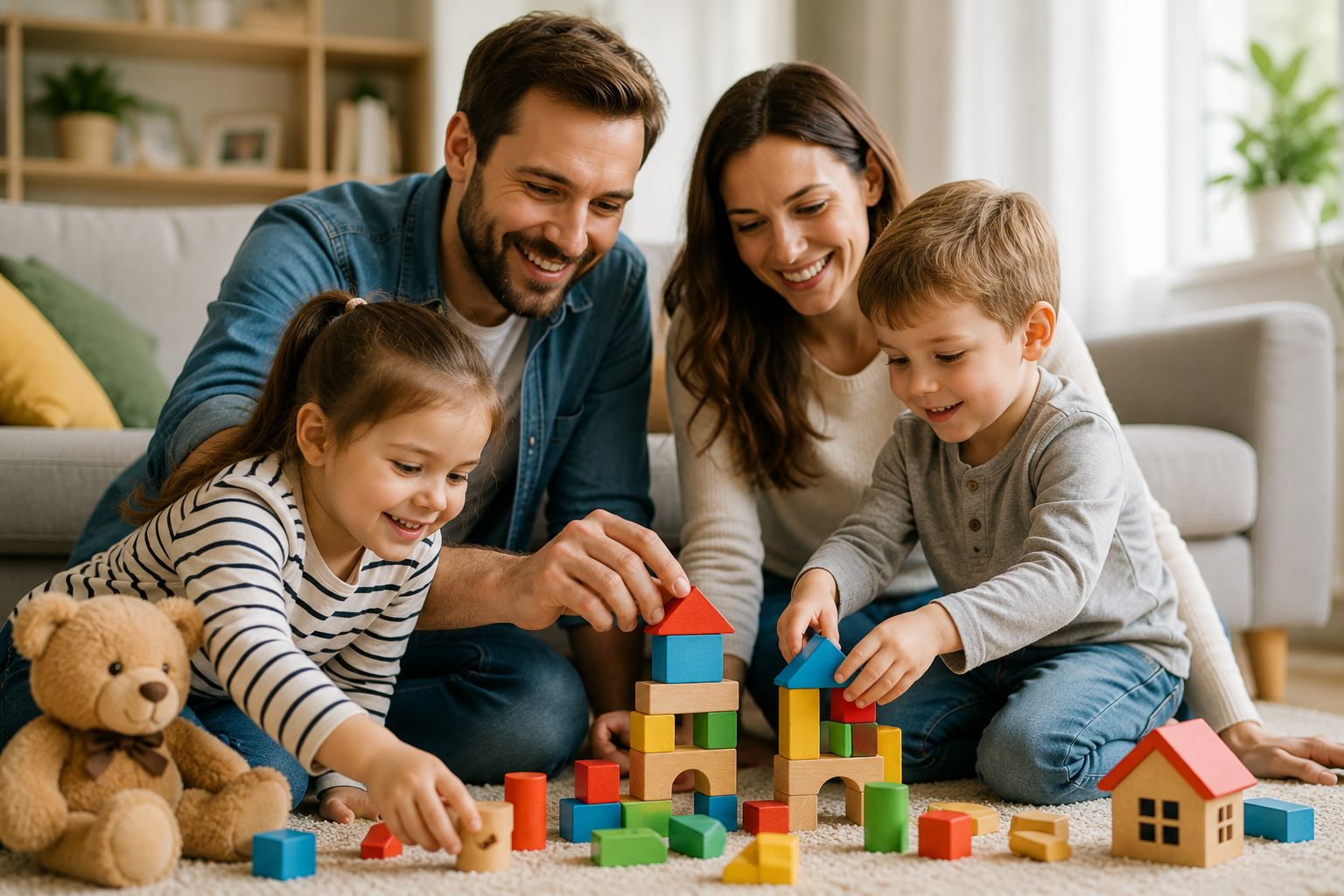 Kinder und Familien
